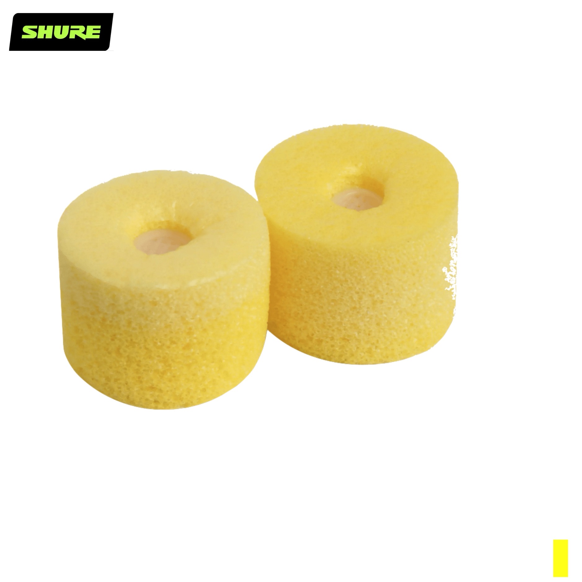 Shure EAYLF1-100 Ear Tips Foam, PU 50 x 2, yellow