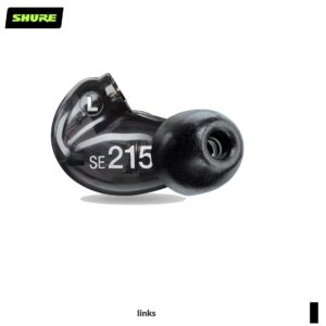 Shure SE215-K-LEFT Ersatz-Ohrhörer SE215 | links, schwarz