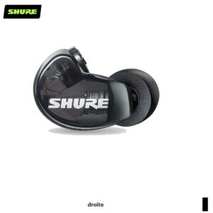 Shure SE215-K-RIGHT Embouts de rechange pour écouteurs SE215 | droite, noir