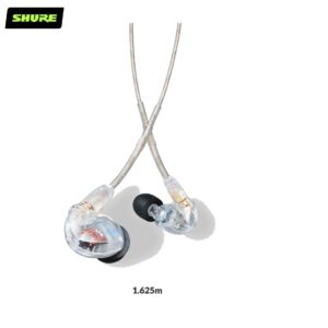 Shure SE425-CL-EFS, Earphones Professional Sound Isolating™ MMCX SE425, transparent | 1.625m