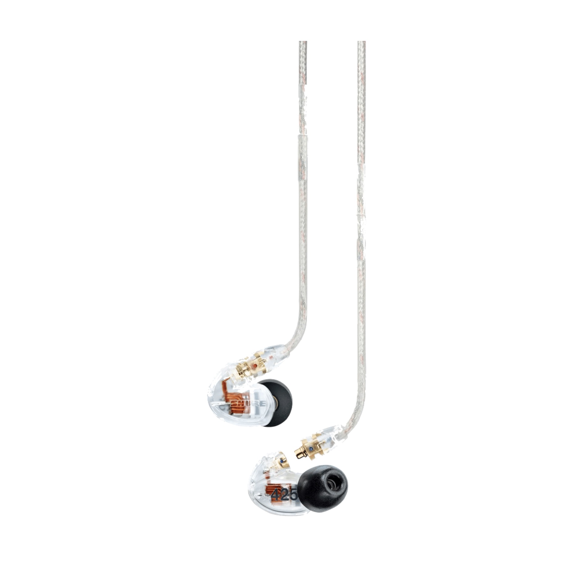 Shure SE425-CL-EFS, Earphones Professional Sound Isolating™ MMCX SE425, transparent | 1.625m - Image 3