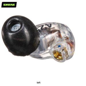 Shure SE425-CL-LEFT Replacement Earbuds for SE425 | left, transparent