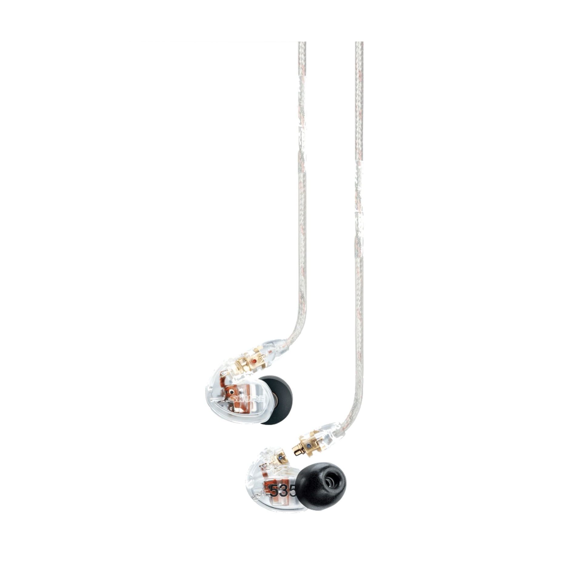 Shure SE535-CL-EFS, Earphones Professional Sound Isolating™ MMCX SE535, transparent | 1.625m - Image 3