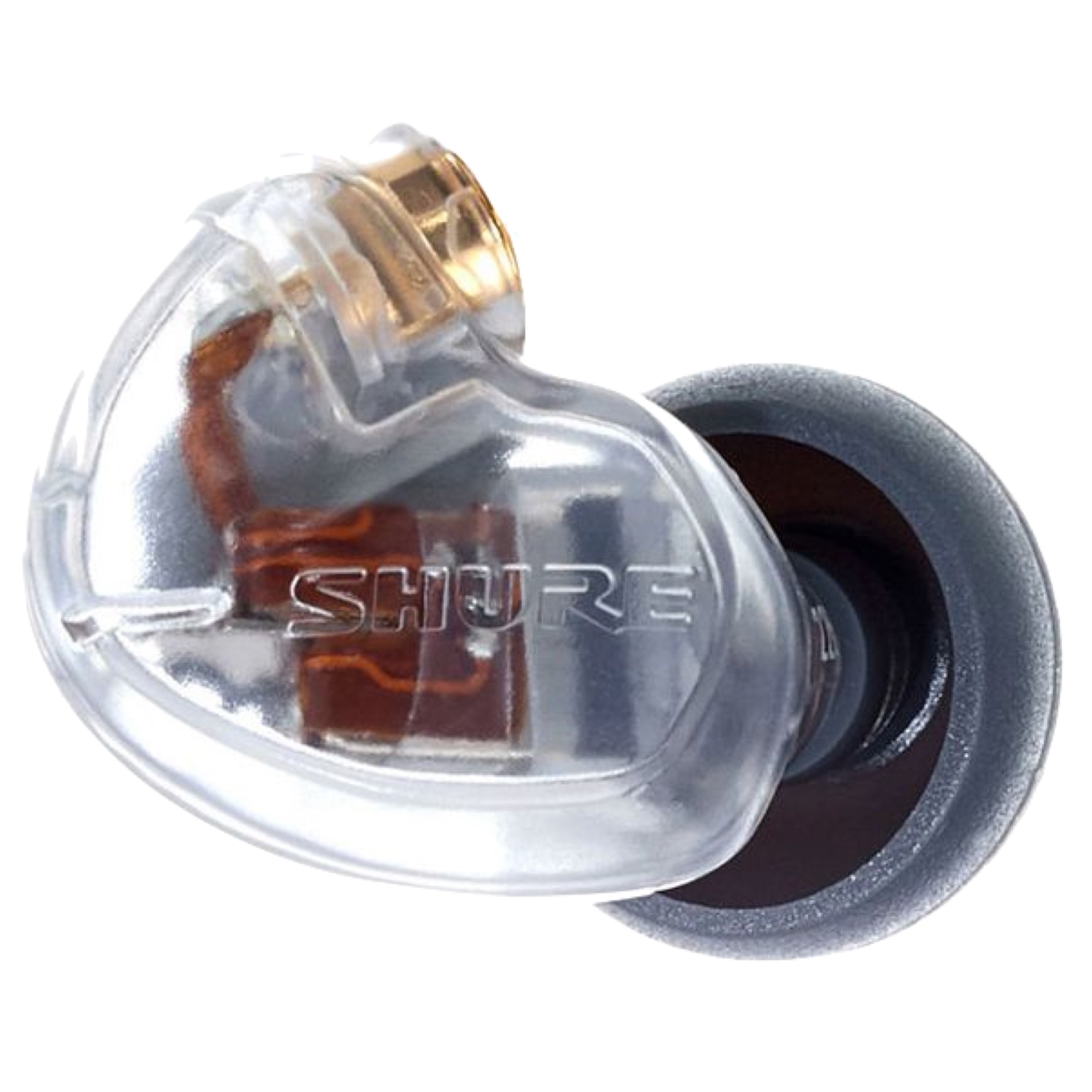 Shure SE535-CL-RIGHT Ersatz-Ohrhörer SE535 | rechts, transparent – Bild 2