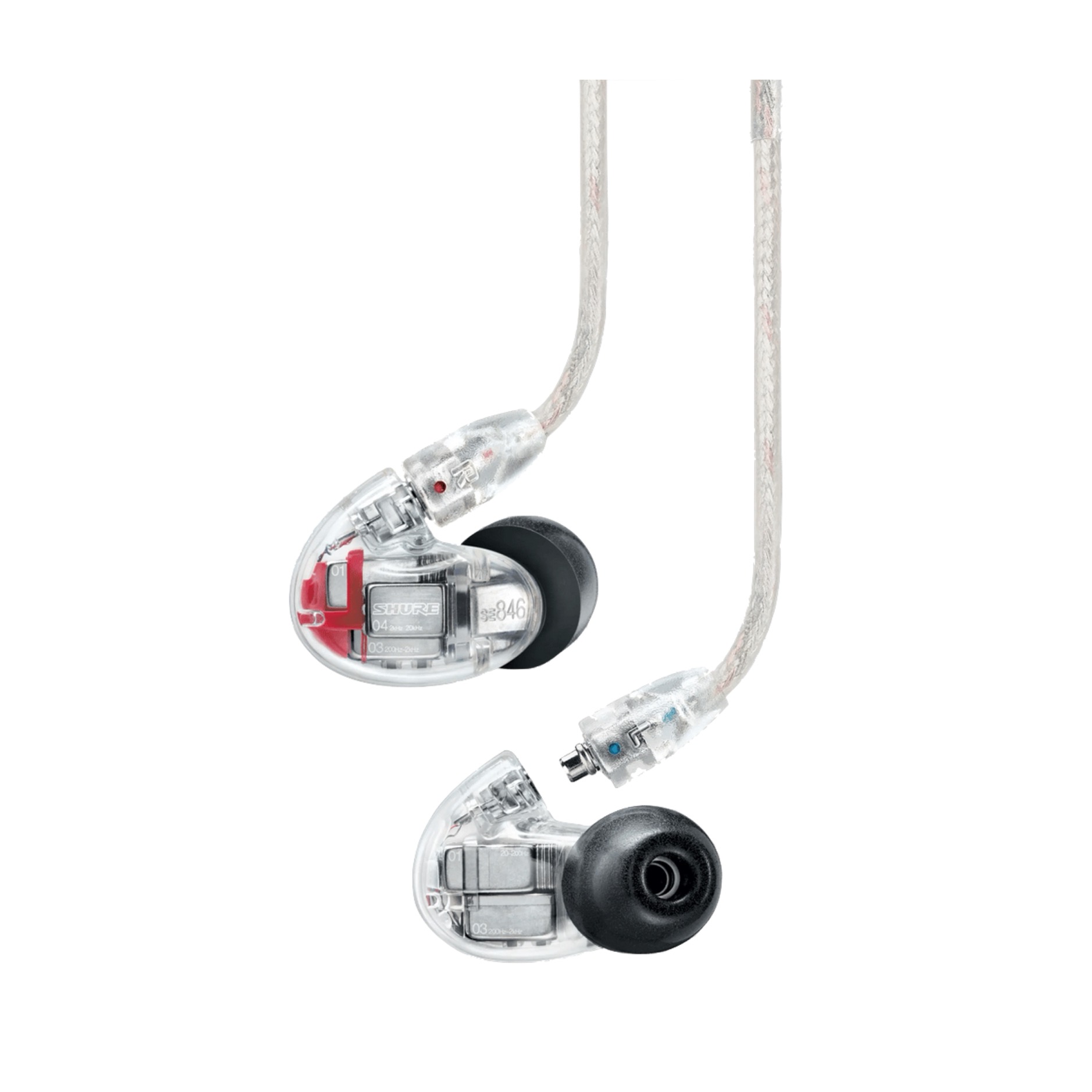 Shure SE846G2CL-EFS, Earphones Professional Sound Isolating™ MMCX SE846, transparent | 1.625m - Image 3