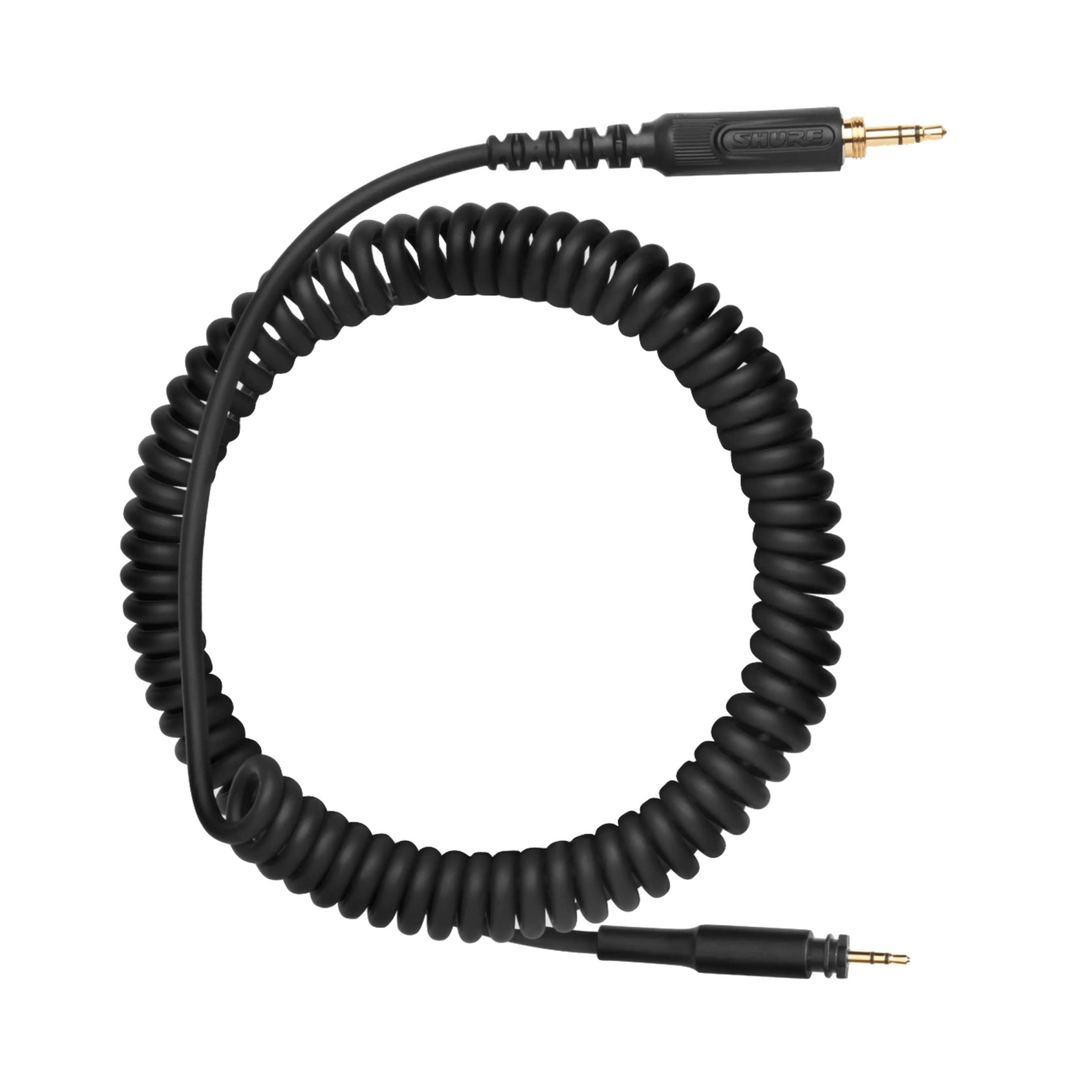 Shure SRH-CABLE replacement 3.5mm Bayonet HP Audio Cable, black | 1.5 - 5.75m - Image 2