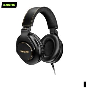 Shure SRH840A-EFS Professional Studio Headphones, black